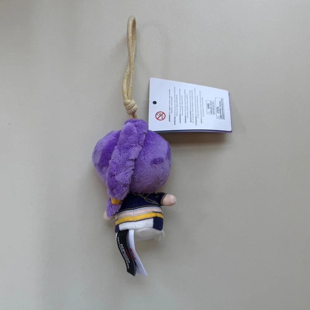 Netflix K-Pop Demon Hunters‎ Rumi Plush Keychain Purple Hair New With Tags